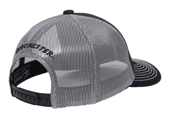Outdoor Cap WIN46B Winchester Cap Cotton Twill Black/Light Gray Structured OSFA Hat