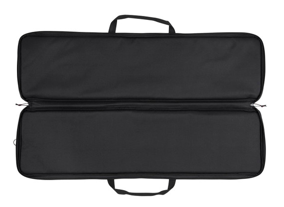 Tac Six 10818 Division Tactical Case Black 600D Polyester, Rifle