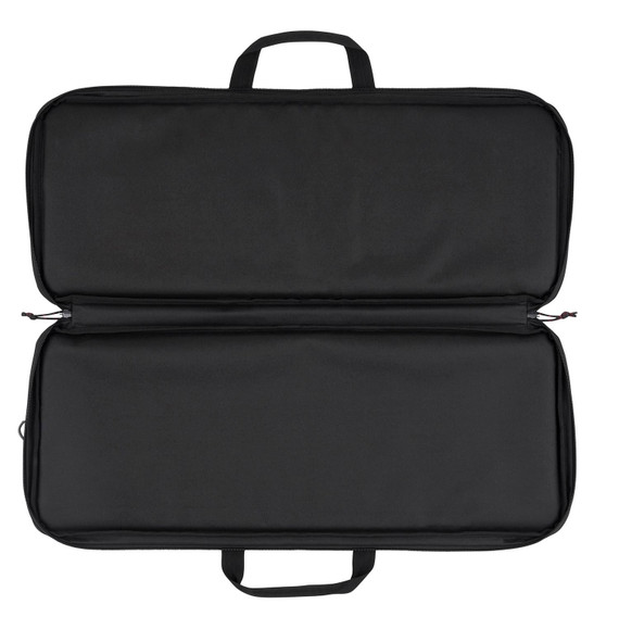Tac Six 10823 Division Tactical Case Black 600D Polyester, Rifle