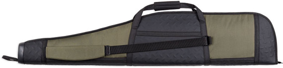 Bulldog BD310 Armor 48 in Black with Green Panels Water-Resistant Nylon, Rifle Case