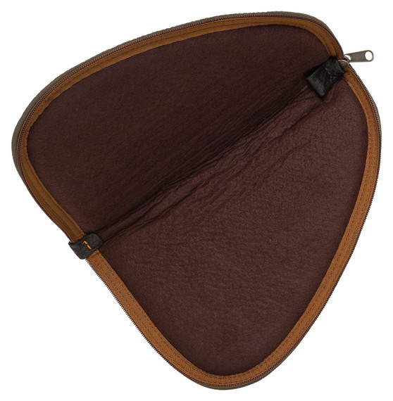 Browning 1435048411 Laredo, Pistol Rug 11 in Long Olive w/ Brown Accents Canvas/Leather Holds, Handgun
