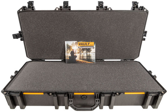 Pelican VCV700 Vault Long 39 in Black Polymer, Rifle Case