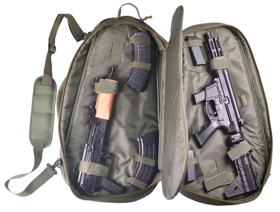 Rukx Gear ATICTARPT Discrete AR-, Pistol Backpack Tan 600D Polyester Holds 1
