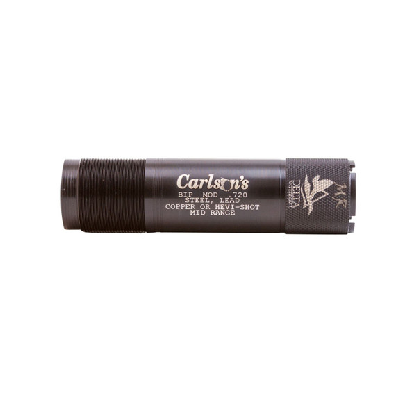 Carlsons 07365 Delta Waterfowl Extended 12 Gauge Mid-Range Extended 17-4 Stainless Steel, Choke Tube
