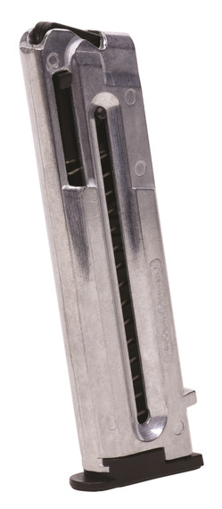 Mauser Rimfire 4110013 1911 10rd 22 LR Black Steel, Magazine