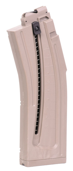 Mauser Rimfire 4150020 M-15 22rd 22 LR Tan Polymer, Magazine