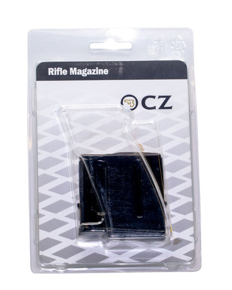 CZ-USA 13011 CZ 527 5rd 22Hornet Blued Steel, Magazine