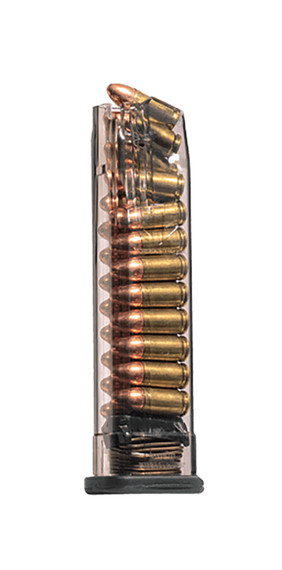 ETS Group HKVP921, Pistol Mags 21rd 9mm Luger for H&K VP9 Clear Detachable, Magazine