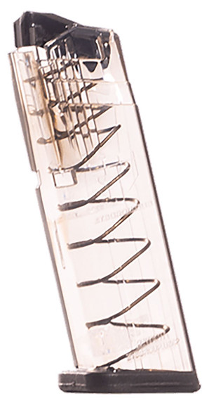 ETS Group SG932015, Pistol Mags Clear Detachable 15rd 9mm Luger for Sig P320 Compact, Magazine
