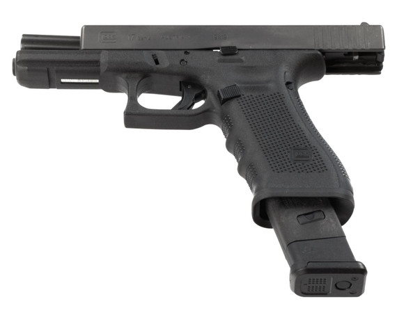 Magpul MAG801BLK PMAG GL9 10rd 9mm Luger Compatible w/Glock 17 Black Polymer, Magazine