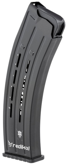 Radikal RAD10 MKX-3/NK-1 10rd 12 Gauge Black Steel, Magazine
