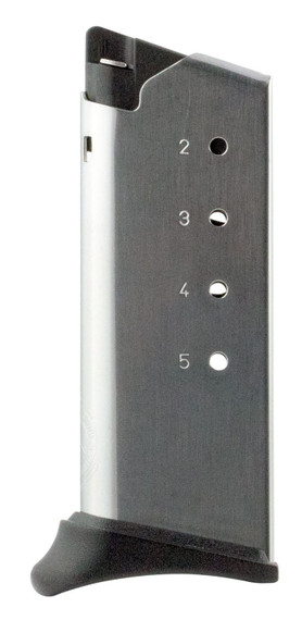 Springfield Armory XDS5005H XD-S 5rd Hook Floor Plate 45 ACP Stainless Steel, Magazine