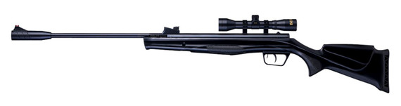 Beeman 10616 Sportsman Combo Spring Piston 177 1 Shot Black Barrel, Black Receiver, Black Scope 4x32mm Air, Rifle