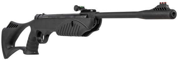 Umarex Ruger Air Guns 2244020 Explorer Youth Spring Piston 177 Pellet 1rd Black Rec/Barrel Black All Weather Thumbhole Stock