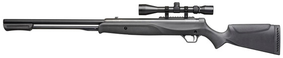 RWS/Umarex 2251324 Synergis Air Rifle Spring Piston 22 Pellet 12rd Black Black 3-9x32mm Scope