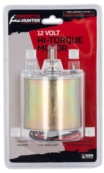 American Hunter 20575 High-Torque Motor Feeder Motor 12V
