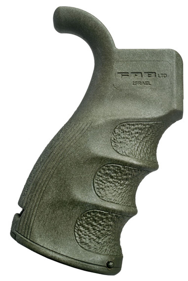FAB Defense FXAG43G AG-43 Tactical Ergonomic, Pistol Grip for AR-15/ M16/ M4 OD Green Polymer