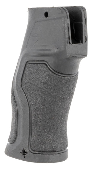 FAB Defense FXGRADUSFBVB Gradus Ergonomic Beavertail, Pistol Grip for AR-15/ AR-10/ M16/ M4 Black Rubber Overmold Polymer Core