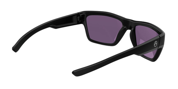 Magpul MAG1128-1-001-4050 Pivot Eyewear Adult Violet Green Mirror Lens Polycarbonate Black Frame