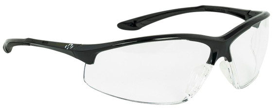 Walkers GWPIKNOF1CLR Ballistic Eyewear IKON Tanker Adult Clear Lens Matte Black Frame