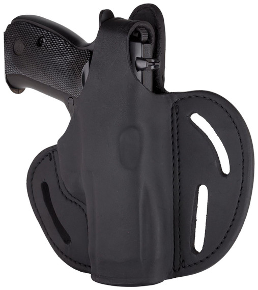 1791 Gunleather BHX3SBLR BHX Black Leather OWB Glock 17; S&W Shield; Sprgfld XD9 Right Hand