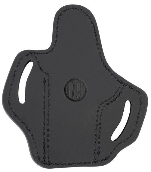 1791 Gunleather UCBH1SNSBR Ultra Custom OWB Size 1S Night Sky Black Leather Belt Slide Fits 1911 4 in Right Hand, Holster
