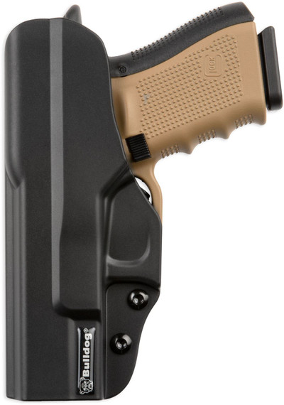 Bulldog PIPS365 Inside The Pants IWB Black Polymer Belt Clip Compatible w/Sig P365/Glock 42 Belt 1.75 in Wide Right Hand, Holster