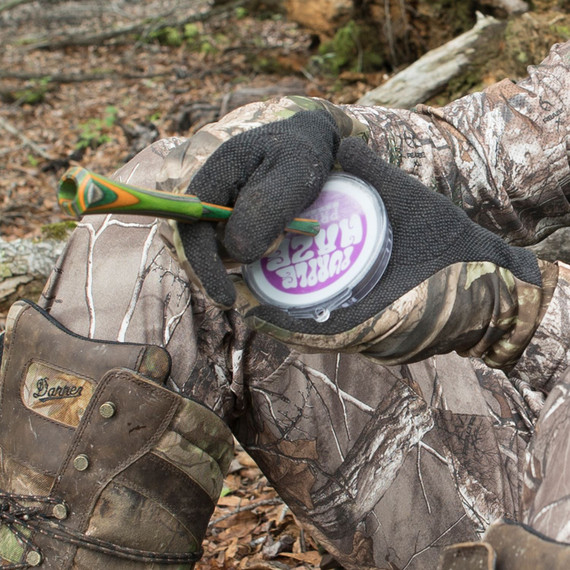 Primos PS1508 Cuttin Striker Striker Call Turkey Hen Sounds Attracts Turkeys Multi Color Laminated Wood