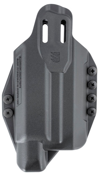 Blackhawk 416200BK Stache IWB Size 00 Black Polymer Belt Clip Compatible w/Glock 17/19/22/23/45 Belt 1.50 in Wide Ambidextrous