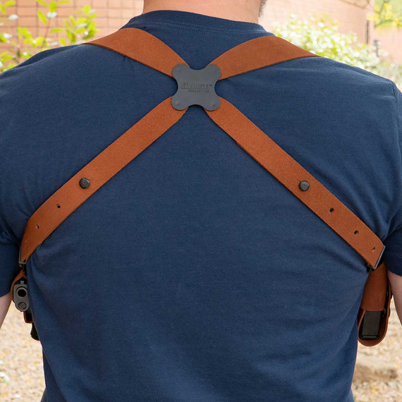 Galco CL2-662 Classic Lite Shoulder System Natural Leather Shoulder Springfield XD-S 3.3 in Right Hand