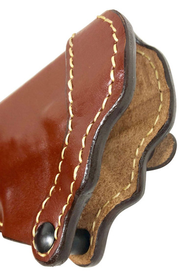 Hunter Company 470045 Pro-Hide IWB Brown Leather Fits Glock 43 Right Hand, Holster