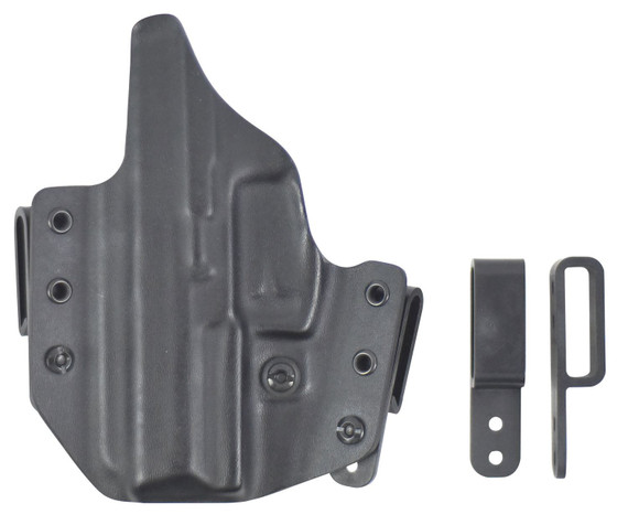 LAG Tactical 4045 Defender IWB/OWB S&W M&P 2.0 Kydex Black