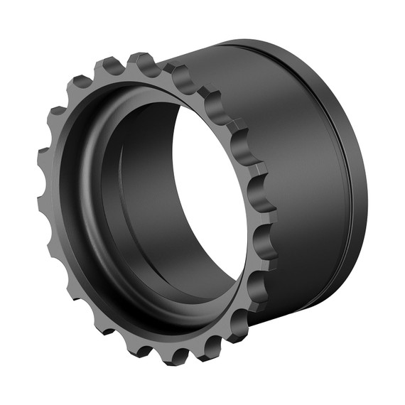 Real Avid AVMFDRBNW Master -Fit Delta Ring Barrel Nut Wrench Titanium/Stainless Steel for AR-Platform