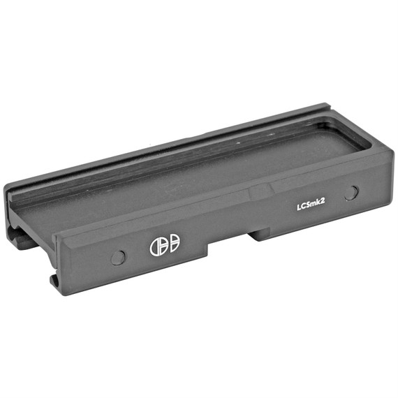 Cloud Defensive LCS, Black Anodized Aluminum, Proprietary Dual Cable Control Channels, Ambidextrous Tape Switch Mount, Fits Streamlight Pro-Tac Series Remote Tape Switch LCSMK2k BLK