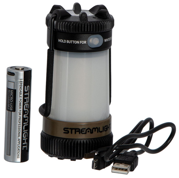 Streamlight 44956 Siege X Multi-Function 30/325, Flashlight 40/300, NV Red 1.6 Lumens Red/White LED Bulb Coyote 155 Meters Beam Lantern