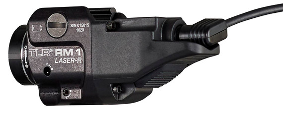 Streamlight 69445 TLR RM 1 Laser Rail Mounted Tactical Lighting System Black Anodized 500 Lumens White LED/Red Laser