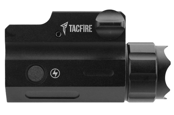 TacFire FLP360C 360 Lumen, Pistol Flashlight (Compact-Sized) Black White CREE LED