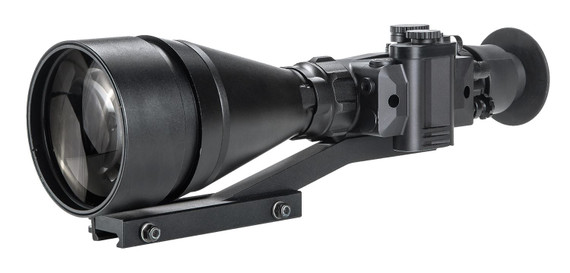 AGM Global Vision 15WP6622483011 Wolverine Pro-6 NL1 Night Vision, Riflescope Matte Black 6x 100mm Gen 2+ Level 1 Illuminated Red Chevron w/Ballistic Drop Reticle (Adjustable Projected Reticle)