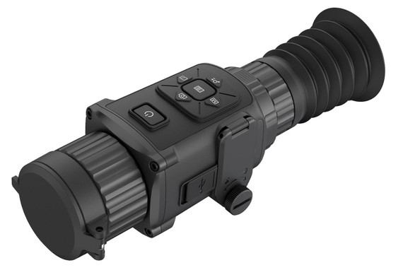 AGM Global Vision 3092455005TH31 Rattler TS35-384 Thermal Hand Held/Mountable Scope Matte Black 2x - 16x 35mm Red Crosshair Reticle Digital 1x/2x/4x/8x/PIP Zoom 384x288 Resolution