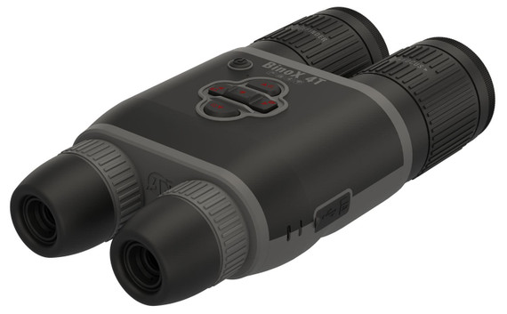 ATN TIBNBX4381L BinoX 4T Thermal Binocular Black 1.2-5x19mm 4th Generation 384x288, 60Hz Resolution Features Rangefinder