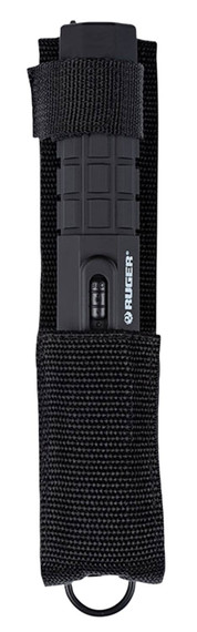 Sabre RUS5000SF Ruger Tactical Stun Gun/Flashlight Black Aluminum 1.46 uC Pain Rating