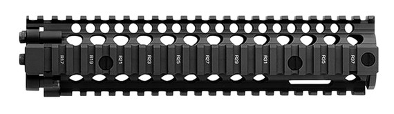 Daniel Defense 0100408020006 MK18 RIS II Handguard 6061-T6 Aluminum Black Picatinny Rail AR-15 9.55 in Long