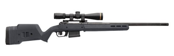 Magpul MAG1069GRYRT Hunter 110 Stock Fixed with Aluminum Bedding & Adjustable Comb Gray Synthetic for Savage 110 Short Action Right Hand