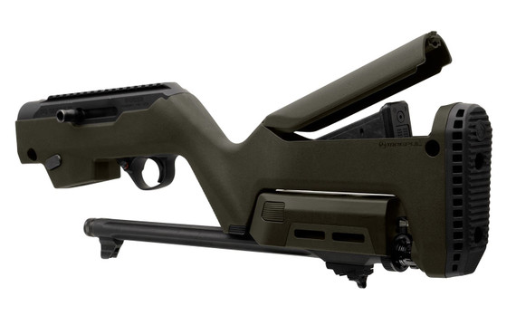Magpul MAG1076ODG PC Backpacker OD Green Synthetic Ruger PC Carbine Stock