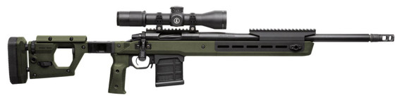 Magpul MAG997ODG Pro 700 Stock Fixed w/Aluminum Bedding OD Green Synthetic for Remington 700 SA