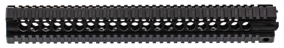 MIDWEST INDUSTRIES INC MICRT15 T-Series AR-15 6061 Aluminum Black Hard Coat Anodized 15 in