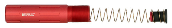 Strike ARSPRESLICKRED Buffer Tube AR, Pistol Platform Red Anodized Aluminum, Handgun