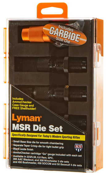 Lyman 7690107 MSR Precision Die System 9mm Luger
