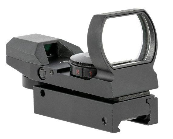 Aim Sports RT4S01 Reflex Special Ops Edition Matte Black 1 x 24 mm x 34 mm Red/Green Multi Reticle, Red Dot Sight