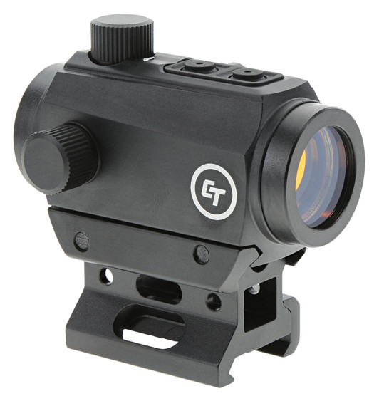 Crimson Trace 0102030 CTS-25 Matte Black 1 x 20 mm 4 MOA, Red Dot Sight